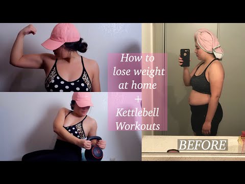 HOW TO LOSE WEIGHT AT HOME | EXTREME KETTLEBELL WORKOUTS