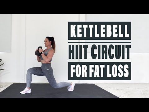 KETTLEBELL HIIT CIRCUIT (For Fat Loss)