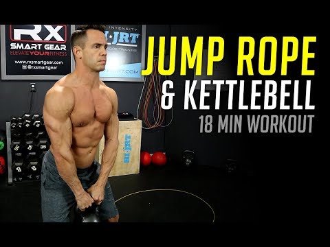 Jump Rope and Kettlebell Interval Workout – Easiest 18 Minutes