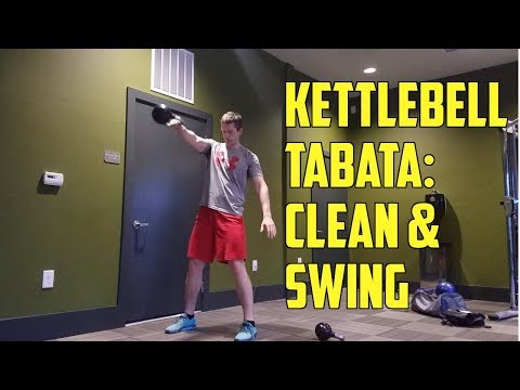 Kettlebell Tabata Workout: Swings & Cleans