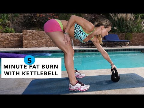 5 Minute Fat Burning Exercise #Seventy nine – Kettlebell Swing