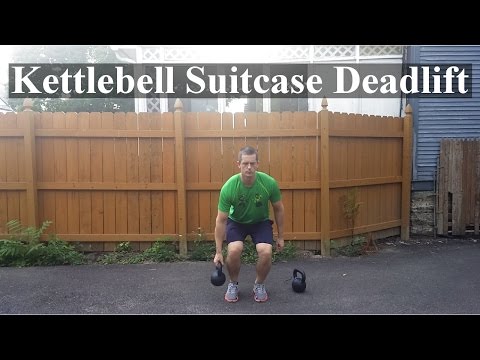 : Kettlebell Suitcase Deadlift