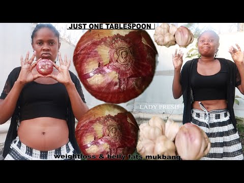 WEIGHT LOSS & BELLY FATS: ONLY 1 TABLESPOON REMOVE BELLY FAT FAST | LOSE WEIGHT & BELLY FATS MUKBANG