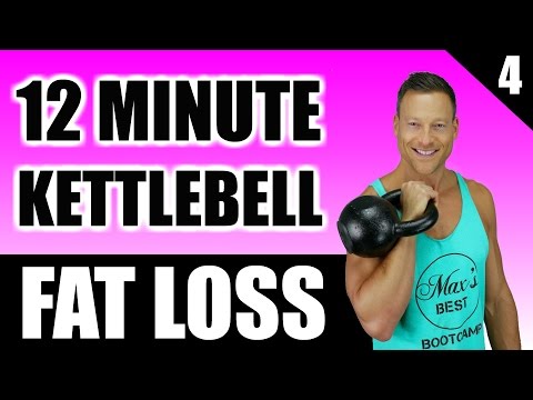 ULTIMATE KETTLEBELL WORKOUT FOR FAT LOSS | 12 Minute Fats Burning Kettlebell Dispute Routine 4