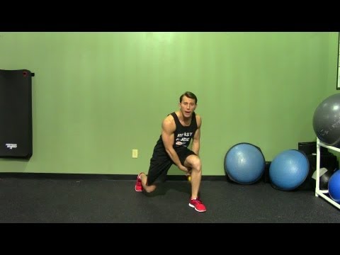 Kettlebell Lunge + Pass Thru – HASfit Kettlebell Exercise Demonstration – Kettlebell Working in the direction of