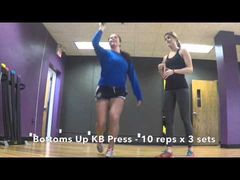 Shoulder Steadiness and Strength Practising: Bottoms Up Kettlebell Press