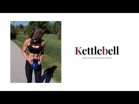 Plump body kettlebell workout  4 diversified workout routines.
